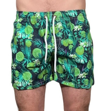 Beach shorts green